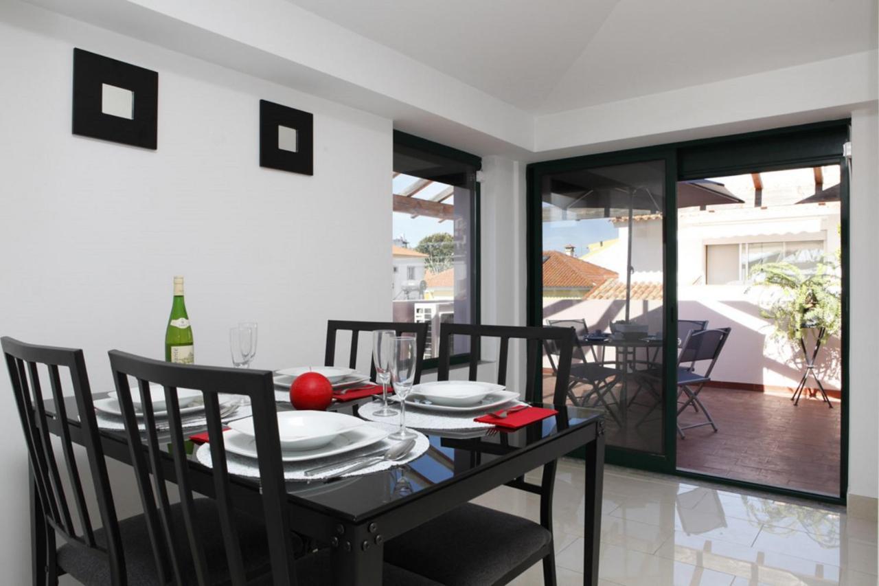 Wondrous Terrace Apartment In Cascais Center Экстерьер фото